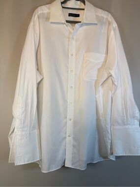 Rochester Dress Shirt - White Long Sleeve